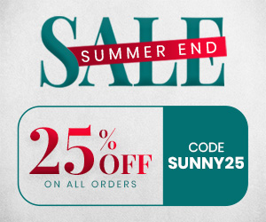 25% Off Summer Sale