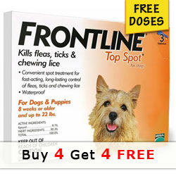 flea tick frontline spot